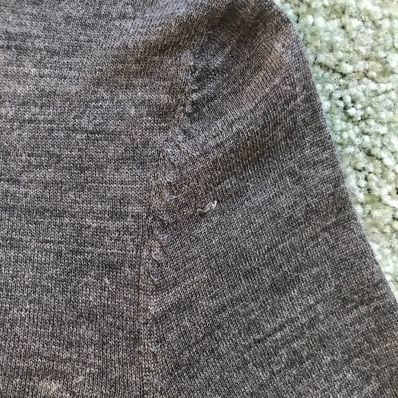 GAP Dark Gray Cardigan Sweater, Button Up Front, Grey Sweater, Lightweight, M - Picture 8 of 14